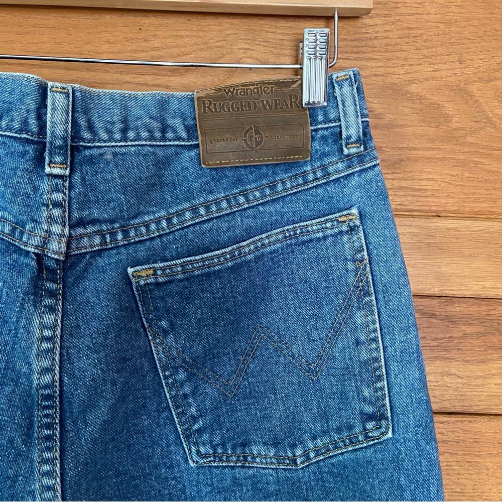 Wrangler Rugged Wear vintage 90s straight leg jeans - Picture 2 of 5